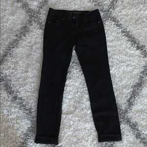 American Eagle Size 8L Black skinny jeans